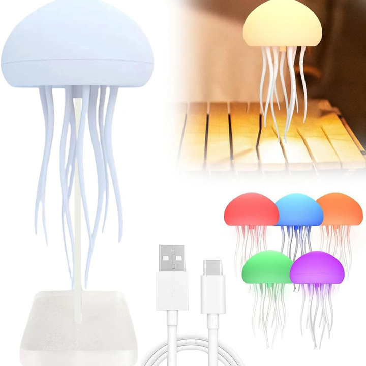 Rechargeable LED Jellyfish Ambient Mood Lamp Kalsten