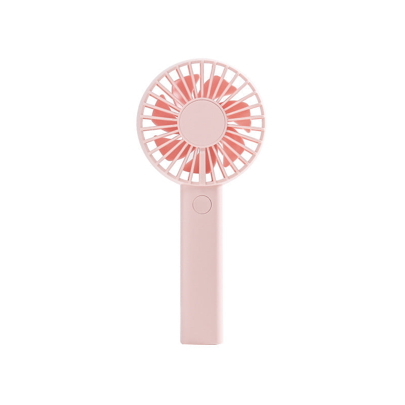 Unisex nan compact portable hand fan with rechargeable battery and USB charging port quiet operation self-standing Kalsten