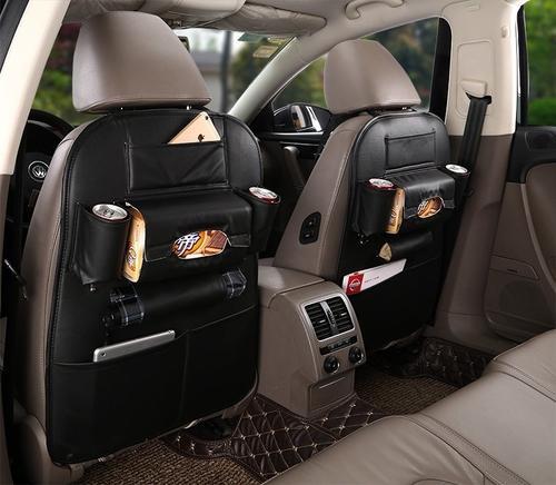 Noxord | Leather Car Seat Back Organizer
