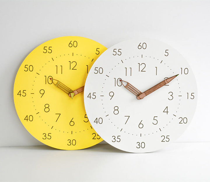 Stylish Silent Children's Clock with Playful Charm Kalsten