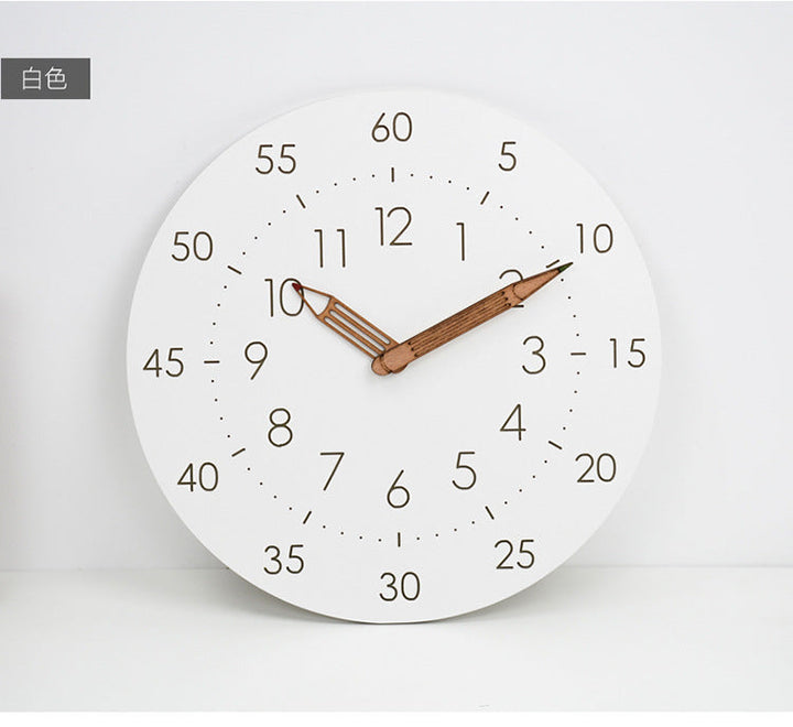 Stylish Silent Children's Clock with Playful Charm Kalsten