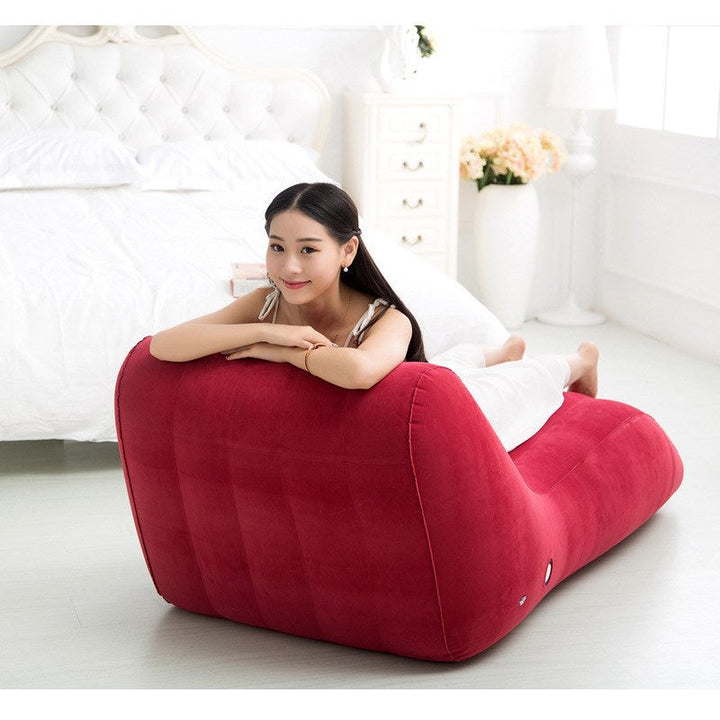 Ladies Comfortable Inflatable Recliner with Ergonomic Back Support Kalsten