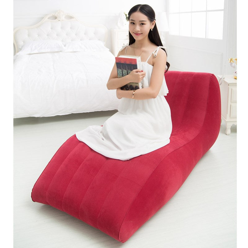 Ladies Comfortable Inflatable Recliner with Ergonomic Back Support Kalsten