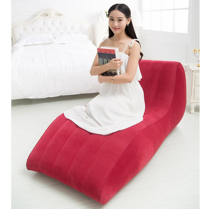 Ladies Comfortable Inflatable Recliner with Ergonomic Back Support Kalsten