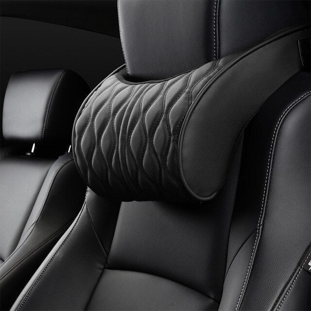 Kalsten | Travel Pillow Set Leather with Memory Function