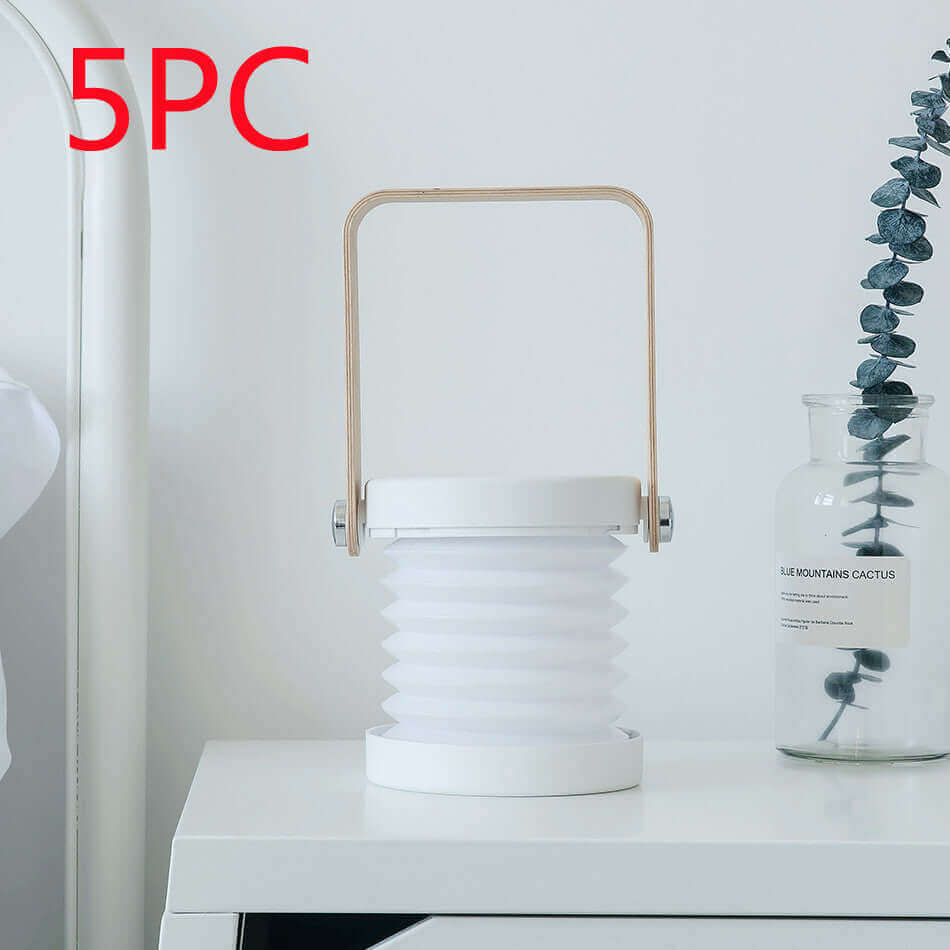 Foldable Touch Dimmable Reading LED Night Light Portable Lantern Lamp USB Rechargeable For Home Decor | Kalsten