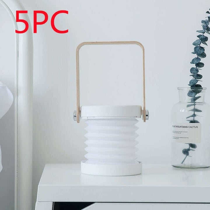 Foldable Touch Dimmable Reading LED Night Light Portable Lantern Lamp USB Rechargeable For Home Decor | Kalsten