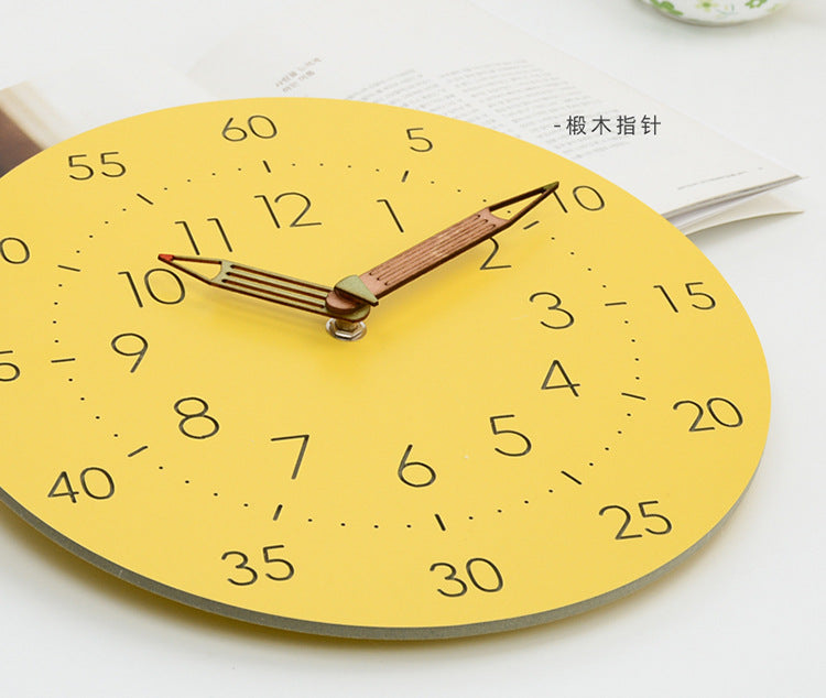 Stylish Silent Children's Clock with Playful Charm Kalsten