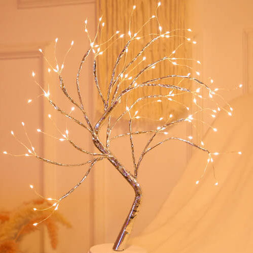 LED Table Lamp with Colorful Tree Lights Kalsten