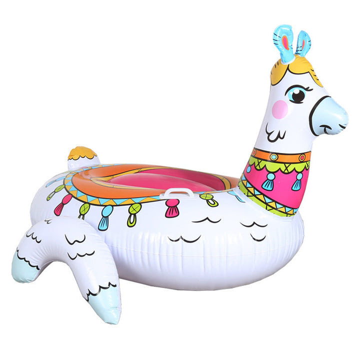 Ladies Inflatable Llama Swimming Pool with Seating Comfort Kalsten