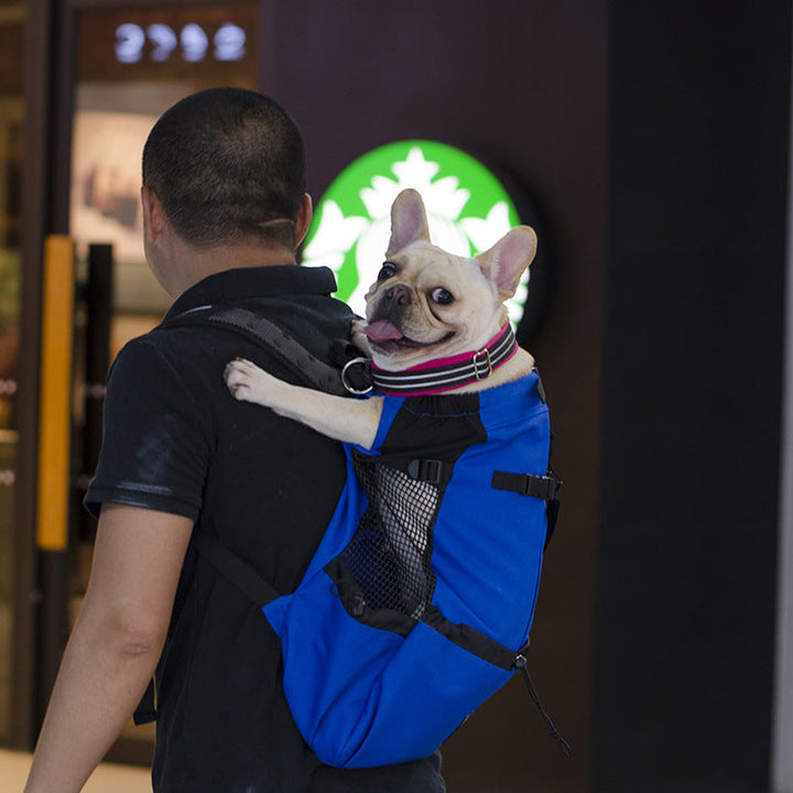 Kalsten | Dog Backpack – Comfortable Carrying Bag for Medium Dogs with Safety Strap and Storage Pockets