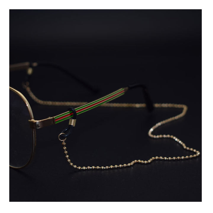 Beaded Eyewear Chain with Unique Fastening Kalsten