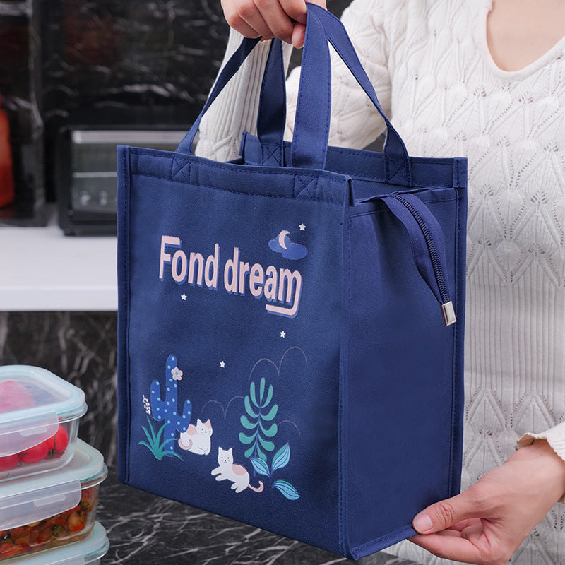 Cooler Bag with Elegant Flower Design Kalsten