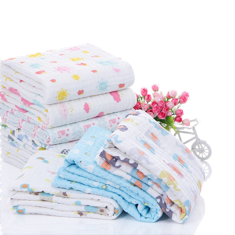 Soft Cotton Multi-Printed Baby Blanket kalsten