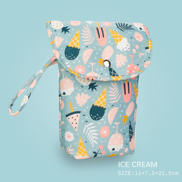 Cooler bag with cheerful lemon pattern Kalsten