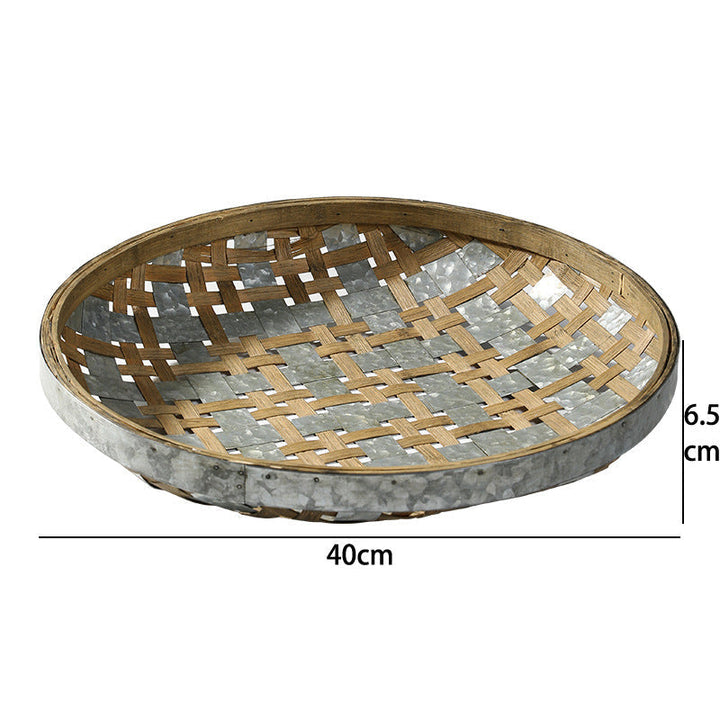 Handwoven Decorative Serving Bowl Kalsten