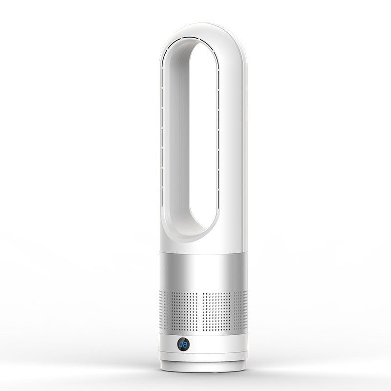 Cooling bladeless tower fan and HEPA air purifier with quiet DC motor Brehn