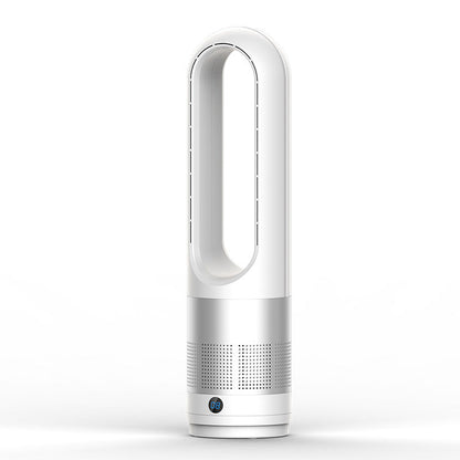 Cooling bladeless tower fan and HEPA air purifier with quiet DC motor Brehn