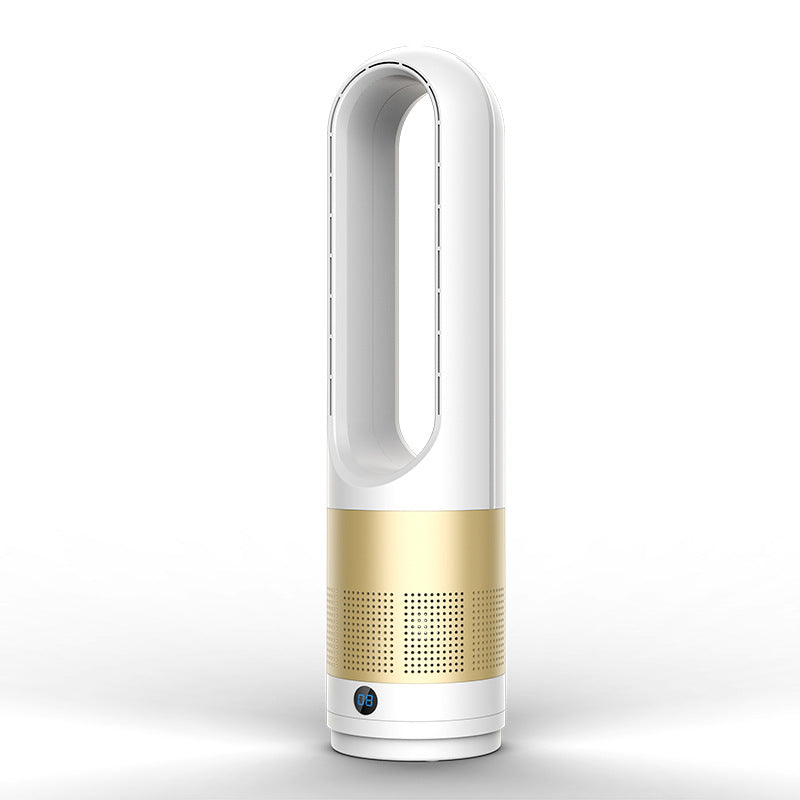 Cooling bladeless tower fan and HEPA air purifier with quiet DC motor Brehn