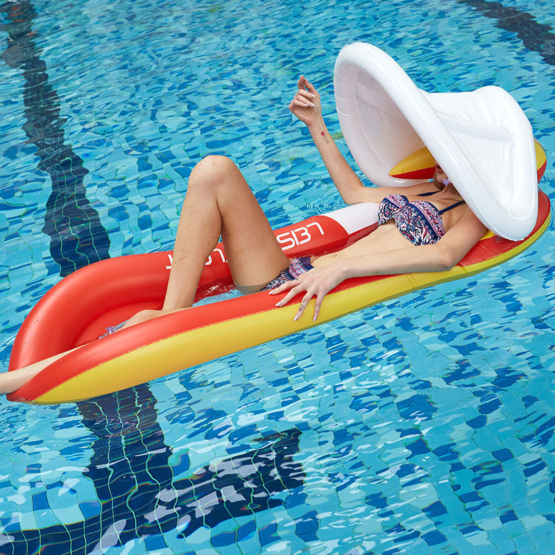 Women's Inflatable Water Lounger with Integrated Safety Edge Kalsten