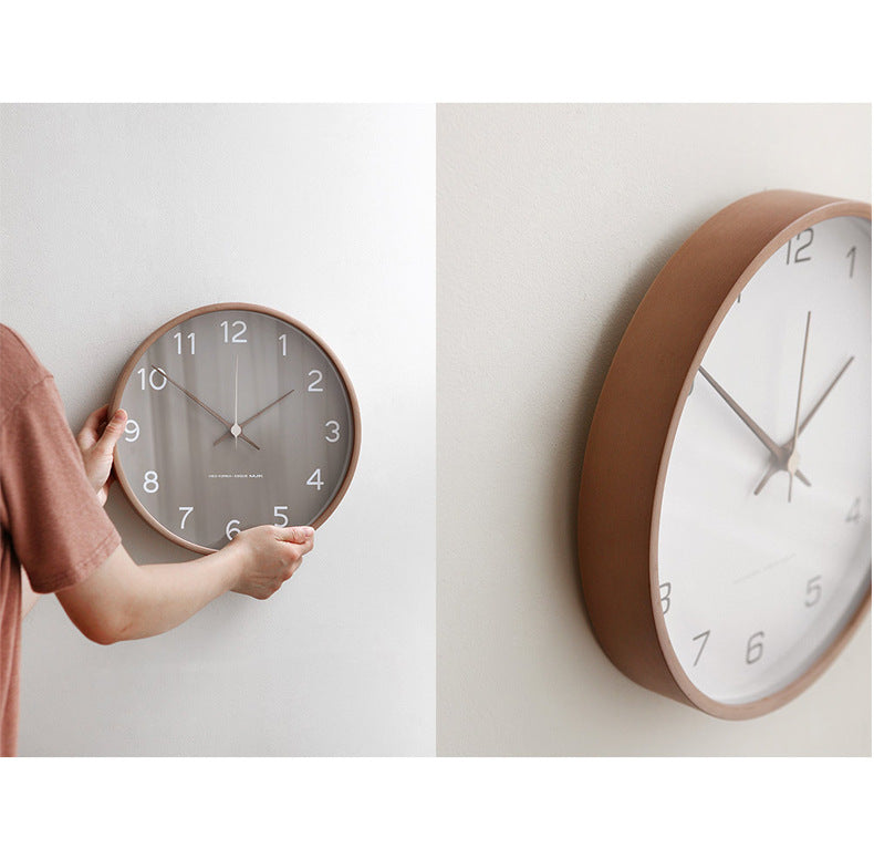 Rustic Wooden Wall Clock – Quiet Timeless Addition For Your Interior Kalsten