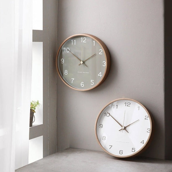 Rustic Wooden Wall Clock – Quiet Timeless Addition For Your Interior Kalsten