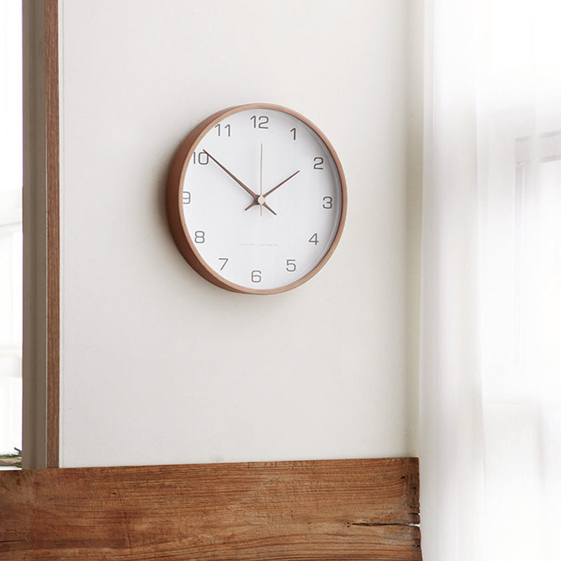 Rustic Wooden Wall Clock – Quiet Timeless Addition For Your Interior Kalsten