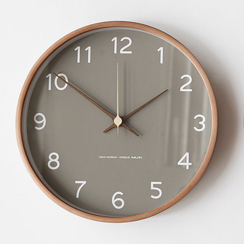 Rustic Wooden Wall Clock – Quiet Timeless Addition For Your Interior Kalsten