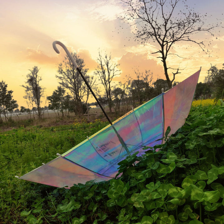 Ladies Rainbow Colored Umbrella Kalsten