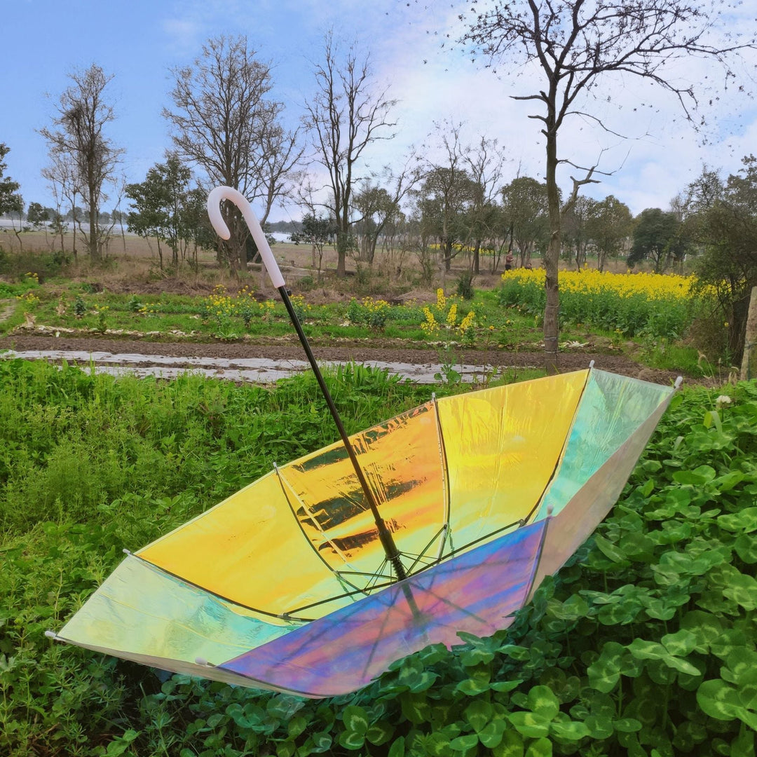Ladies Rainbow Colored Umbrella Kalsten