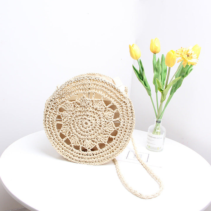Hand-knotted Shoulder Bag in Unique Boho Style Kalsten