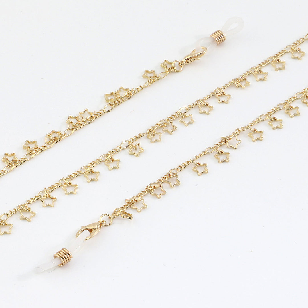 Star-Decorated Eyewear Chain Kalsten
