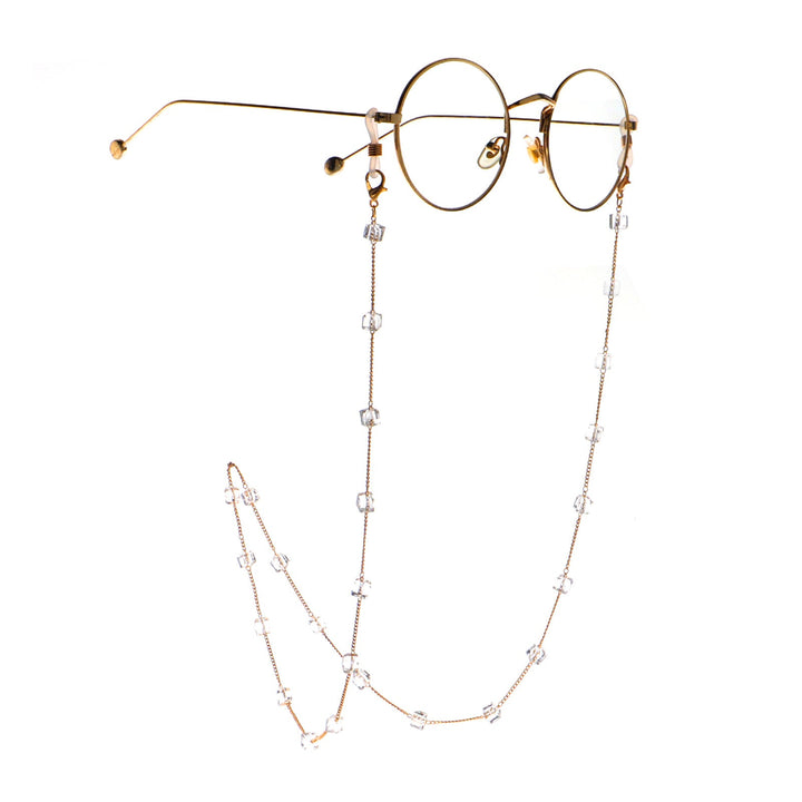 Minimalist Crystal Eyewear Chain Kalsten