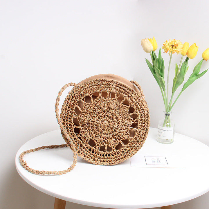 Hand-knotted Shoulder Bag in Unique Boho Style Kalsten