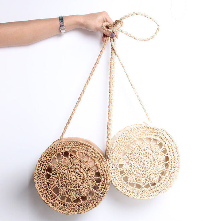 Hand-knotted Shoulder Bag in Unique Boho Style Kalsten
