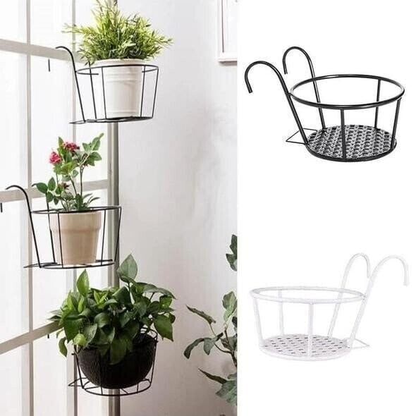 VerdaLift Plant Hanging Shelf — Finally rock-solid support for your balcony dreams | Kalsten