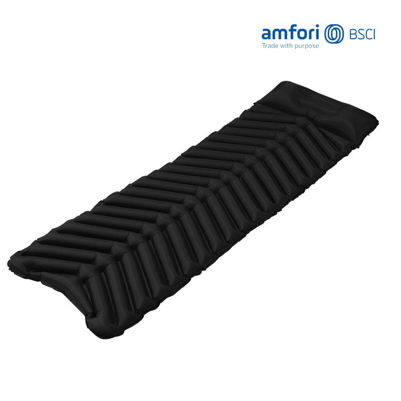 lightweight insulated inflatable camping sleeping pad with ergonomic air cell design Kalsten