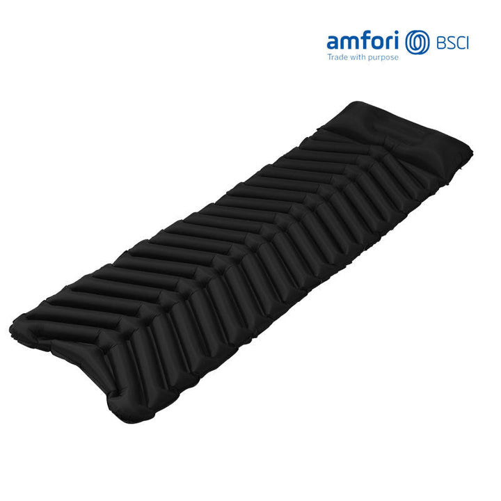 lightweight insulated inflatable camping sleeping pad with ergonomic air cell design Kalsten