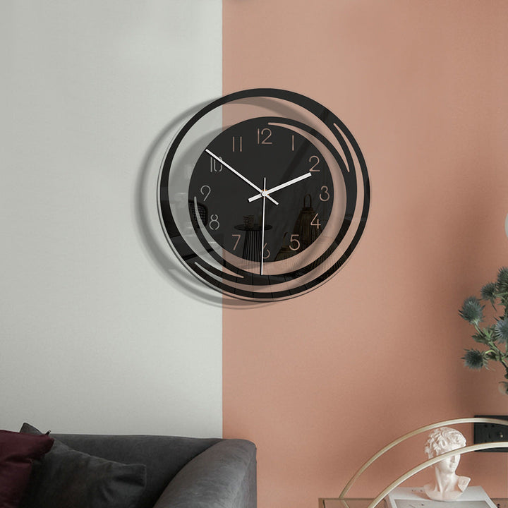 Elegant Silent Wall Clock in Acrylic – Modern and Stylish Kalsten