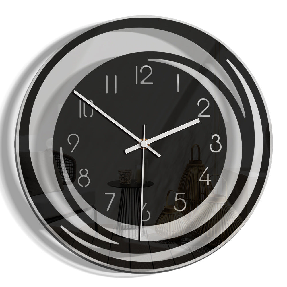 Elegant Silent Wall Clock in Acrylic – Modern and Stylish Kalsten