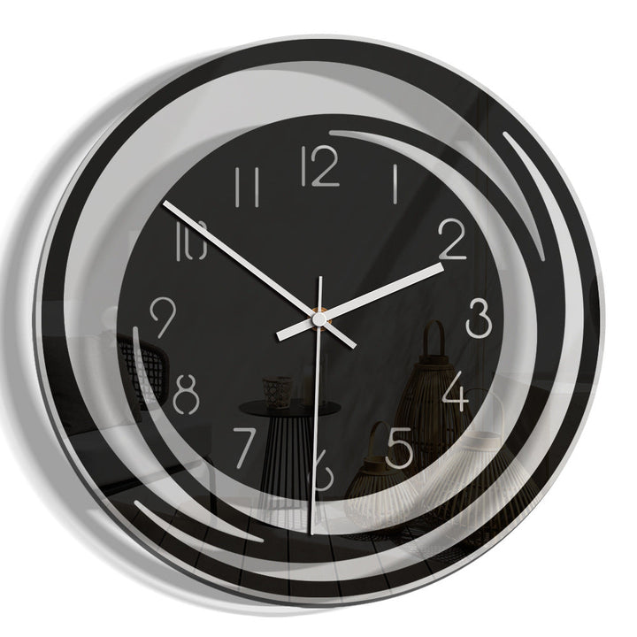Elegant Silent Wall Clock in Acrylic – Modern and Stylish Kalsten