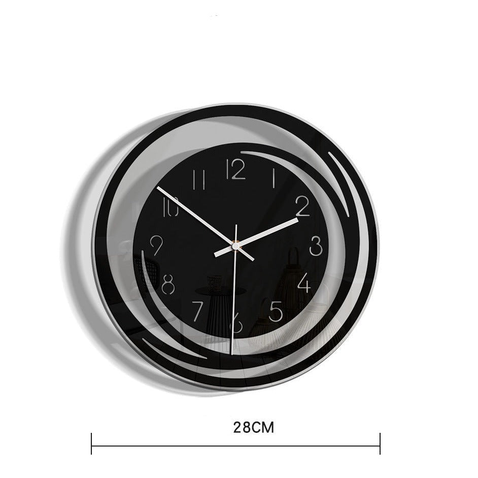 Elegant Silent Wall Clock in Acrylic – Modern and Stylish Kalsten