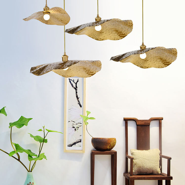 Pendant Light Electroplated Iron 11.8 in Adjustable Modern Living Room Restaurant Bar Hanging Ceiling Lamp | Kalsten
