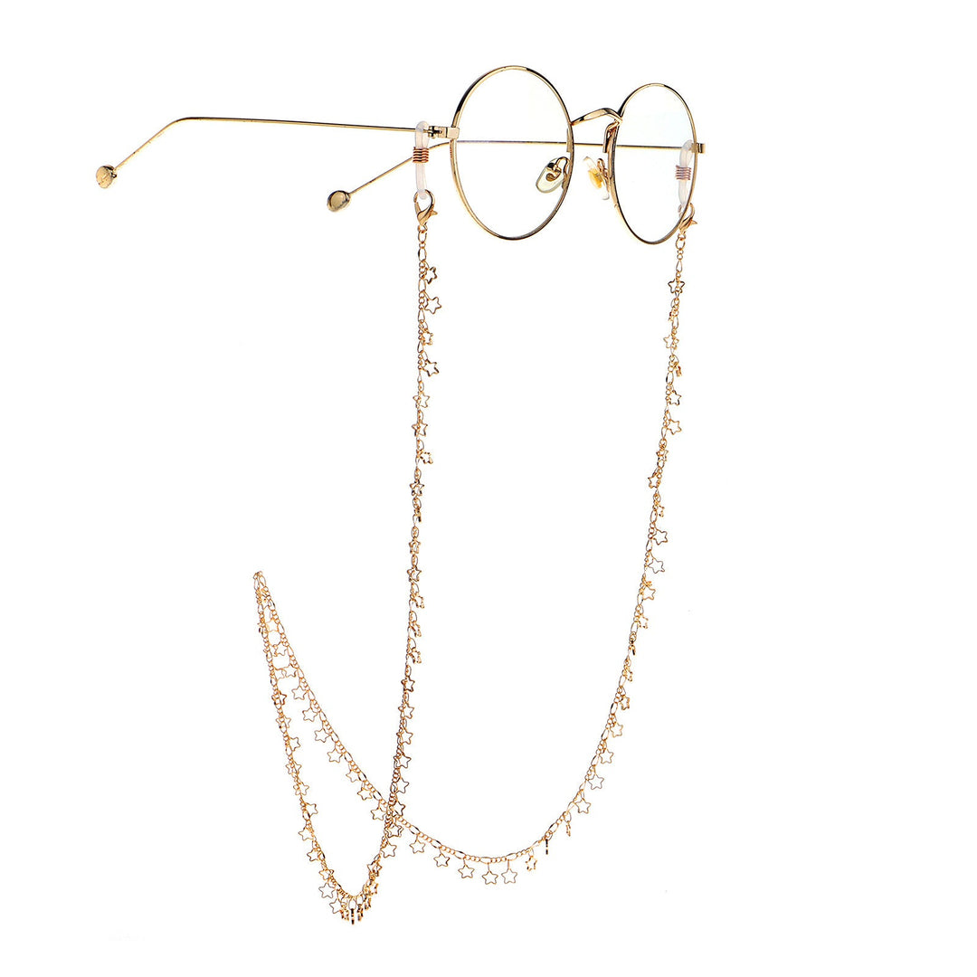 Star-Decorated Eyewear Chain Kalsten