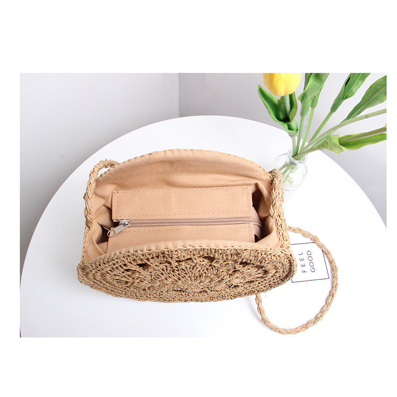Hand-knotted Shoulder Bag in Unique Boho Style Kalsten