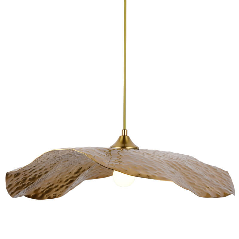 Pendant Light Electroplated Iron 11.8 in Adjustable Modern Living Room Restaurant Bar Hanging Ceiling Lamp | Kalsten