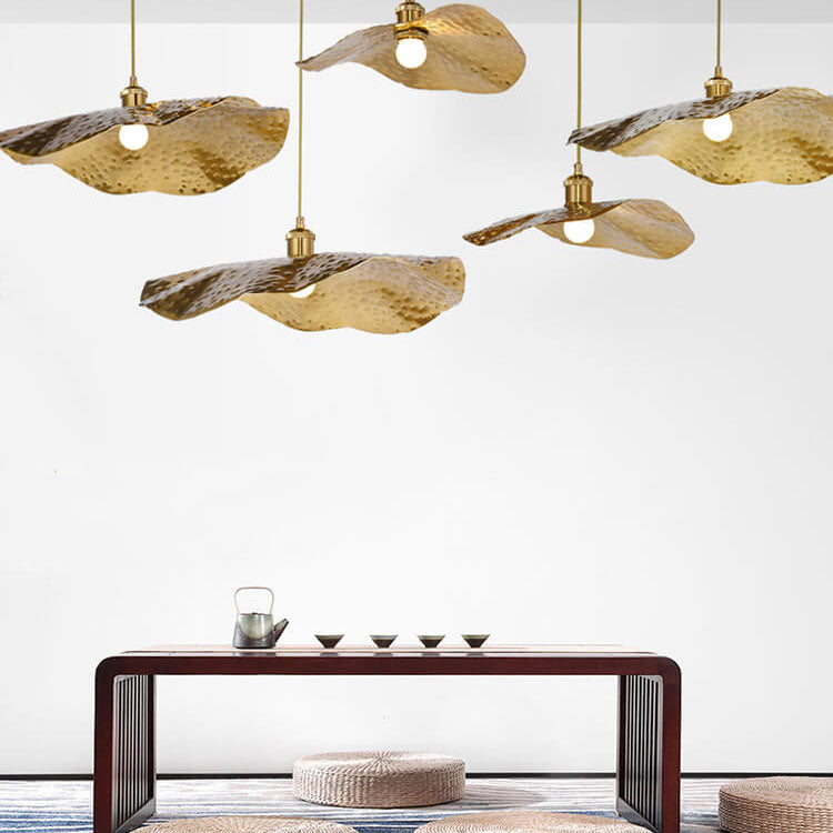 Pendant Light Electroplated Iron 11.8 in Adjustable Modern Living Room Restaurant Bar Hanging Ceiling Lamp | Kalsten