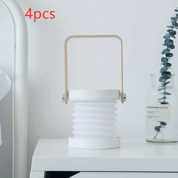 Foldable Touch Dimmable Reading LED Night Light Portable Lantern Lamp USB Rechargeable For Home Decor | Kalsten
