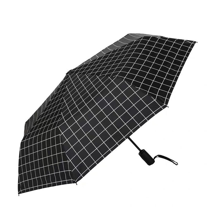 Women's elegant folding umbrella with trendy feather design Kalsten