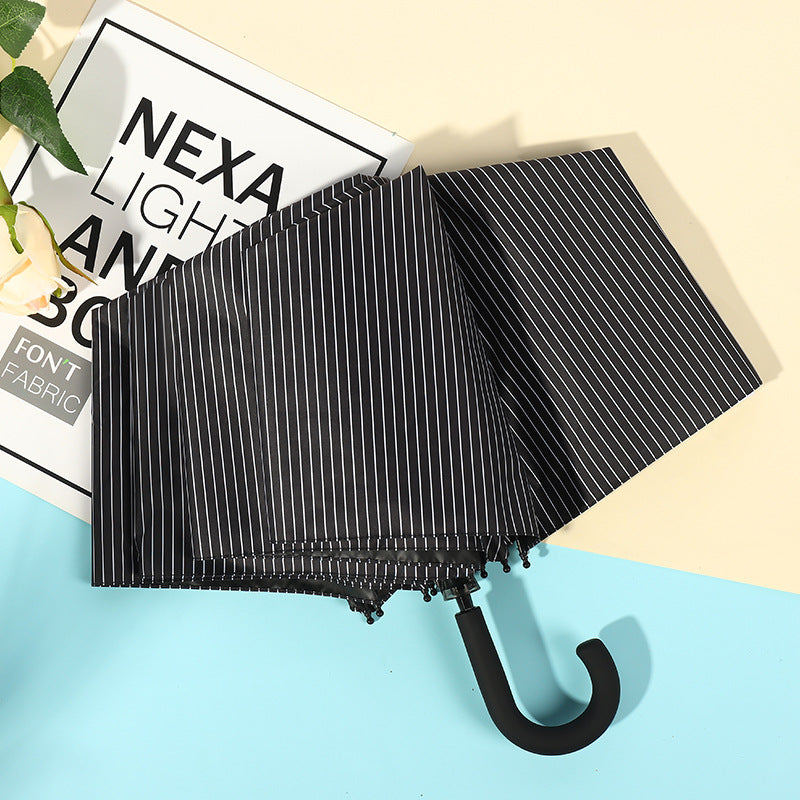 Ladies elegant folding umbrella with practical protection mechanism Kalsten